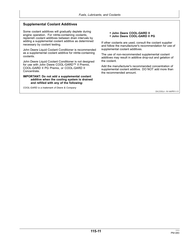 John Deere 7660 Cotton Pickers Operator's Manual (OMKK25441) - Image 4