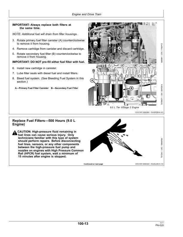 John Deere R4030, R4038 & R4045 Self-Propelled Sprayer/Spreader (Export Edition) Operator's Manual (OMKK25455) - Image 4