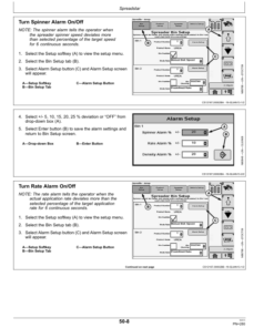 Alternative view of John Deere R4030, R4038 & R4045Self-Propelled Sprayer/Spreader North America (011101- ) Operator's Manual (OMKK25485)