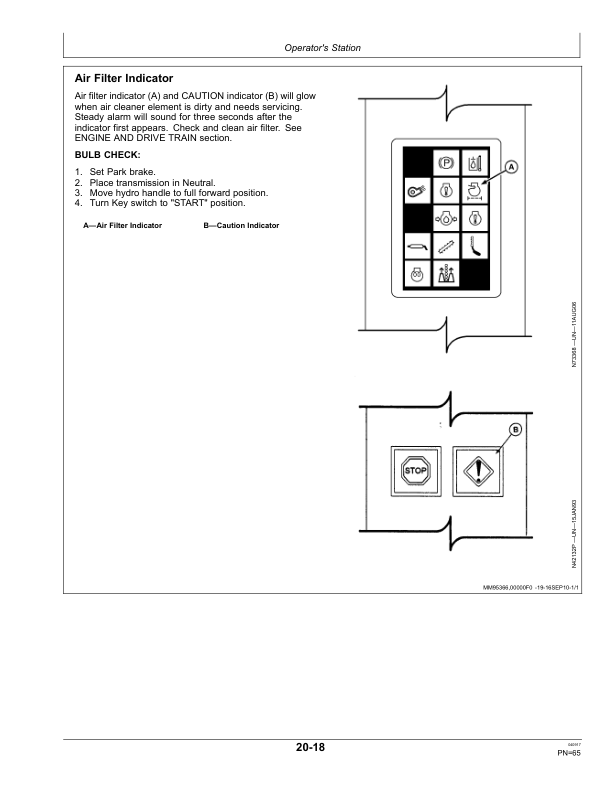 John Deere 4MZ-5 (9970) Self-propelled Cotton Picker Stage III Machine Operator's Manual (OMKK28426) - Image 4