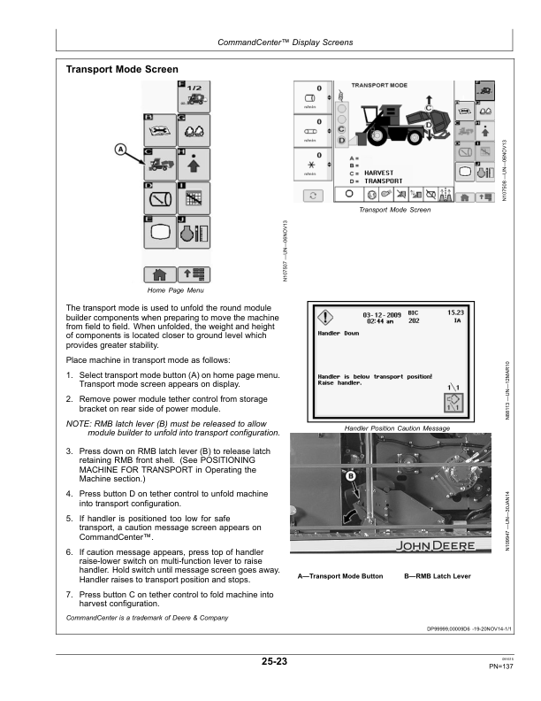 John Deere CP690 Cotton Pickers North America (060001-) Operator's Manual (OMKK29381) - Image 3