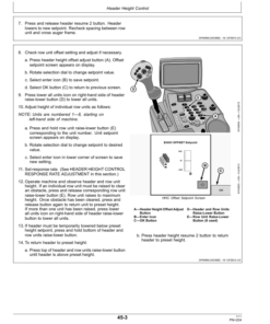 Alternative view of John Deere CS690 Cotton Strippers North America (060001-) Operator's Manual (OMKK29408)