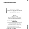 John Deere R4030, R4038 & 4045 Self-Propelled SprayersDirect Injection SystemAustralia Edition Operator's Manual (OMKK31380)