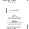 John Deere R4030, R4038 & R4045 Self-Propelled Sprayers Operator's Manual (OMKK31860)