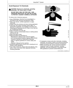 Alternative view of John Deere R4023 Self-Propelled Sprayers Operator's Manual (OMKK32682)