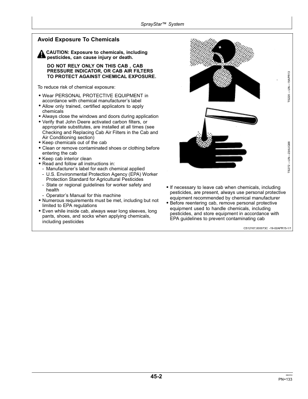 John Deere R4023 Self-Propelled Sprayers Operator's Manual (OMKK32682) - Image 2