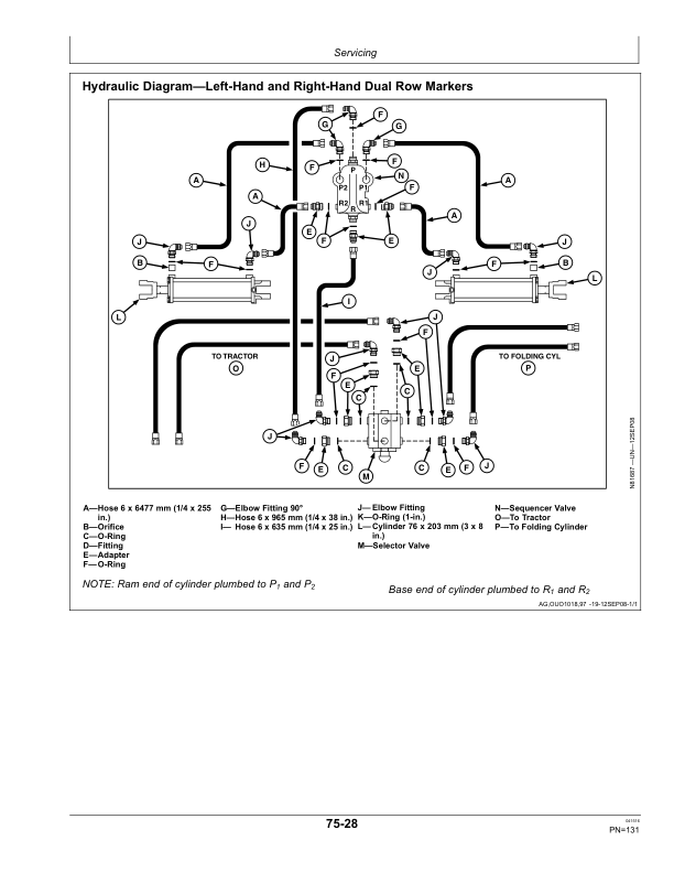 John Deere 455 2 & 3 Unit Folding Grain Drills Operator's Manual (OMKK33717) - Image 2