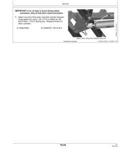 Alternative view of John Deere 2630, 2633, 2635, 2633VT Disks (With TruSet Tillage Info) Operator's Manual (OMKK34755)