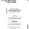 John Deere 4630 Self-Propelled Sprayer (Manufactured by Catalão) Operator's Manual (OMKK36433)