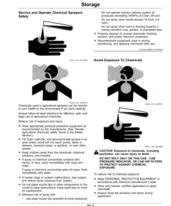 Alternative view of John Deere ExactApply Nozzle Control System (180000-) (Export Edition) Operator's Manual (OMKK37832)