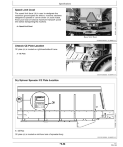 Alternative view of John Deere DN456 & DN485 Dry Spinner Spreaders Operator's Manual (OMKK39712)