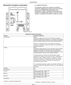 Alternative view of John Deere ExactApply Nozzle Control System (180000-) (North American) Operator's Manual (OMKK40548)