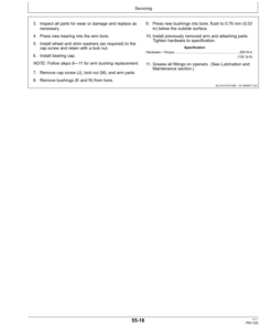 Alternative view of John Deere 1590 Grain Drill Operator's Manual (OMKK41384)