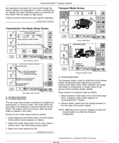 Alternative view of John Deere CS690 Cotton Strippers Operator's Manual (OMKK41736)