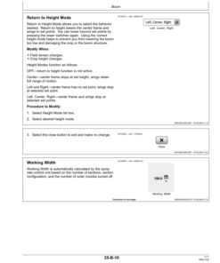 Alternative view of John Deere R4030, R4038 & R4045 Boom Sprayers (China Edition) Operator's Manual (OMKK42030)