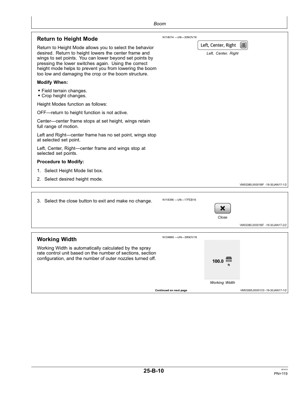 John Deere R4030, R4038 & R4045 Boom Sprayers (China Edition) Operator's Manual (OMKK42030) - Image 2