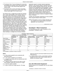 Alternative view of John Deere ExactApply Nozzle Control System (-180000) (Export Edition) Operator's Manual (OMKK42610)