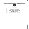 John Deere Direct Injection System (180001-) Operator's Manual (OMKK44269)