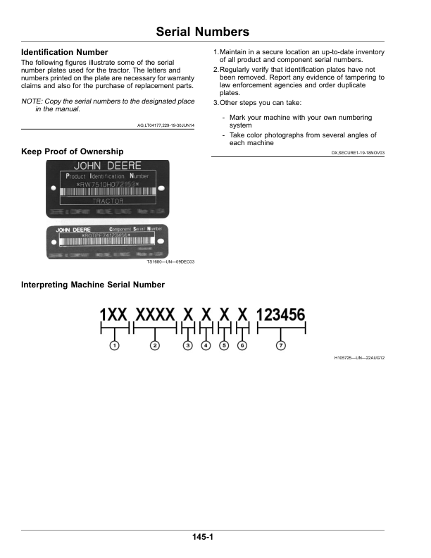 John Deere 2113, 2115, 2117, 2122, 2126, 2130 & 2134 Planters (120100-130099) Operator's Manual (OMKK44658) - Image 3