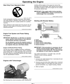 Alternative view of John Deere M4030, M4040 Self Propelled Sprayers (180000-189999) (Worldwide Edition) Operator's Manual (OMKK47278)
