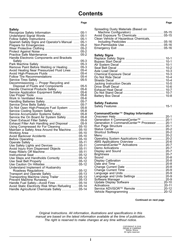 John Deere F4365 Nutrient Applicators Operator's Manual (OMKK47581) - Image 4
