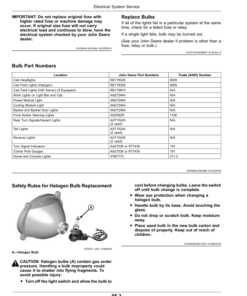 Alternative view of John Deere 7660 Cotton Picker Operator's Manual (OMKK50389)