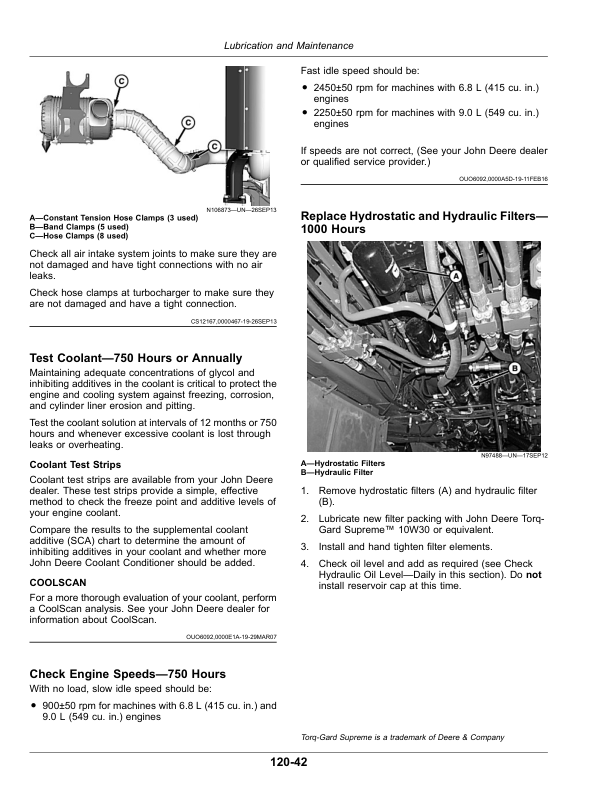 John Deere R4030, R4038, R4044, R4045 Self-Propelled Sprayer/Spreader Operator's Manual (OMKK51056) - Image 2