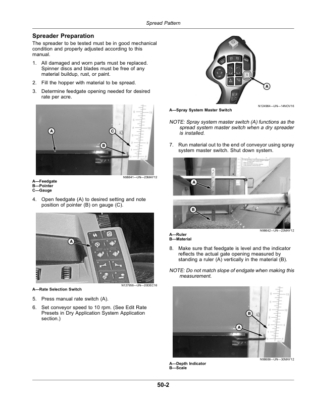 John Deere DN456, DN485 Dry Spinner Spreader Operator's Manual (OMKK52510) - Image 3