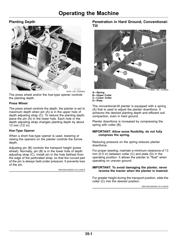 John Deere MP25 Gen II Unit Planter Operator's Manual (OMKK54005) - Image 2