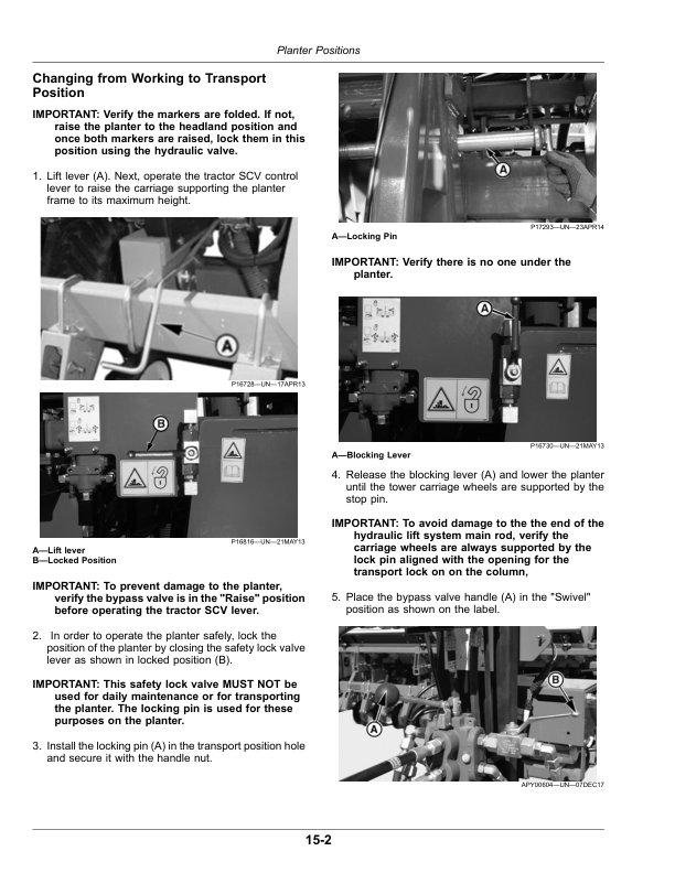 John Deere 1745 Drawn Rigid Frame MaxEmerge 5Planters Operator's Manual (OMKK54031) - Image 2