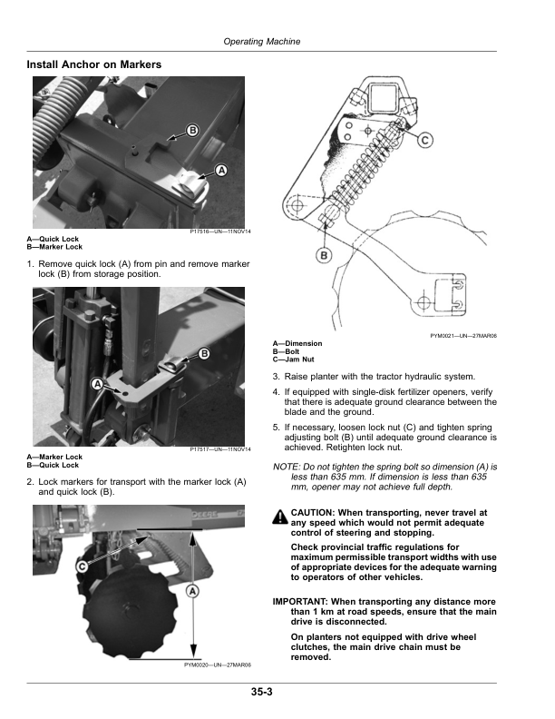 John Deere 1755 Drawn MaxEmerge5 Planters Operator's Manual (OMKK54035) - Image 3