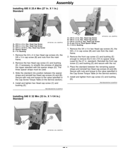 Alternative view of John Deere 22B Integral Ripper Operator's Manual (OMKK54046)