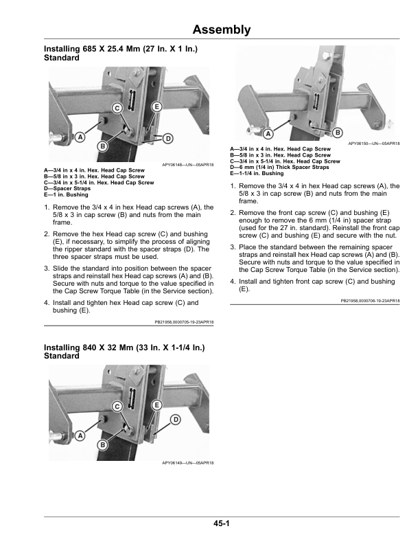 John Deere 22B Integral Ripper Operator's Manual (OMKK54046) - Image 2