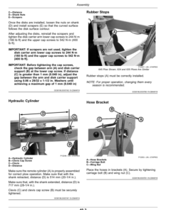 Alternative view of John Deere 624, 635, 645 Integral Disk Plows Operator's Manual (OMKK54081)