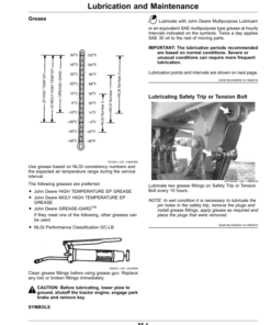 Alternative view of John Deere 995 Reversible On-land Moldboard Plows Operator's Manual (OMKK54142)
