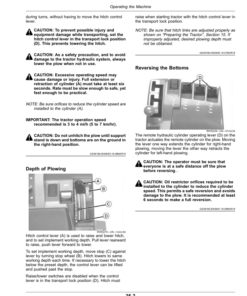 Alternative view of John Deere 995 Reversible On-land Moldboard Plows (Export w/European Configurations) Operator's Manual (OMKK54151)