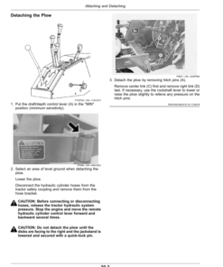 Alternative view of John Deere 3745 & 3755 Integral Reversible Disk Plows Operator's Manual (OMKK54158)