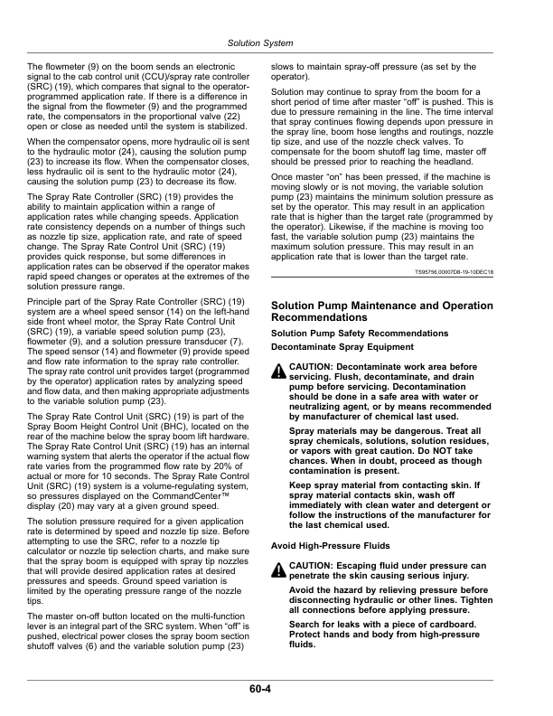 John Deere M4030, M4040 Self-Propelled Sprayers (190000-230000) (Worldwide Edition) Operator's Manual (OMKK57257) - Image 2