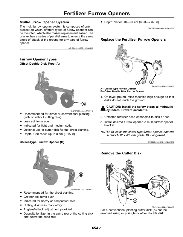 John Deere 1100 Series Planters (130100-140099) (Worldwide Edition) Operator's Manual (OMKK57888) - Image 3