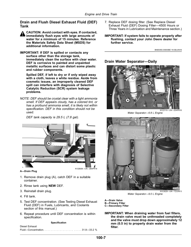 John Deere R4030, R4038, R4044, R4045, R4060 Self-Propelled Sprayer/Spreader Operator's Manual (OMKK60066) - Image 3