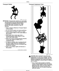 Alternative view of John Deere 2730 Combination Ripper (760101-) Operator's Manual (OMKK60486)