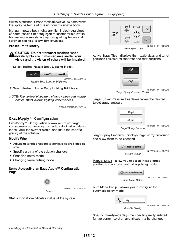 John Deere R4030, R4038, R4044, R4045, R4060 Self-Propelled Sprayer/Spreader Operator's Manual (OMKK60547) - Image 3