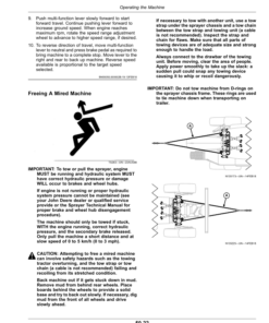 Alternative view of John Deere R4023 Self-Propelled Sprayer Operator's Manual (OMKK61609)