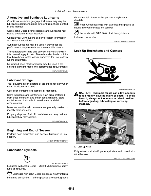 John Deere 1590 Grain Drill Operator's Manual (OMKK61738) - Image 3