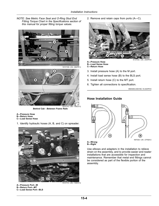 John Deere DN456, DN485 Dry Spinner Spreader Operator's Manual (OMKK64373) - Image 3