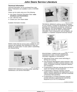 Alternative view of John Deere 455 Grain Drill Operator's Manual (OMKK72406)