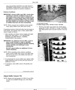 Alternative view of John Deere CP690 Cotton Picker (085001-) Operator's Manual (OMKK76080)
