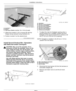 Alternative view of John Deere DN456, DN485 Dry Spinner Spreader Operator's Manual (OMKK76525)