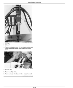 Alternative view of John Deere 670 Disk Harrow, Offset, with Wheels (MY2020) Operator's Manual (OMKK76632)