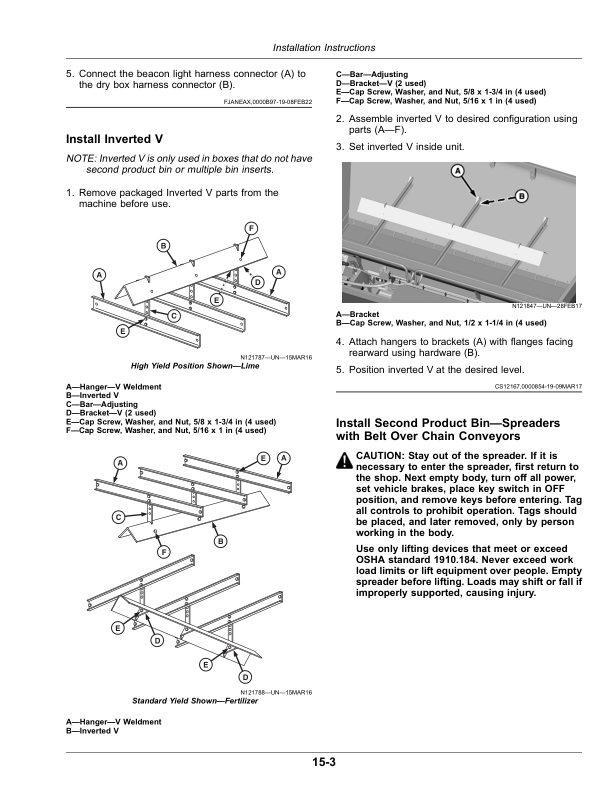 John Deere DS35 G4.5 Dry Spinner Spreader Operator's Manual (OMKK78887) - Image 3